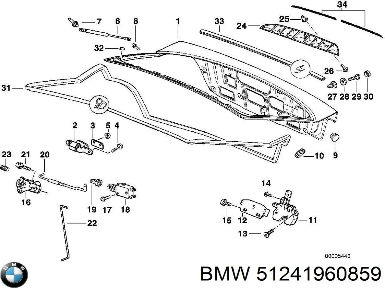 51241960859 BMW 