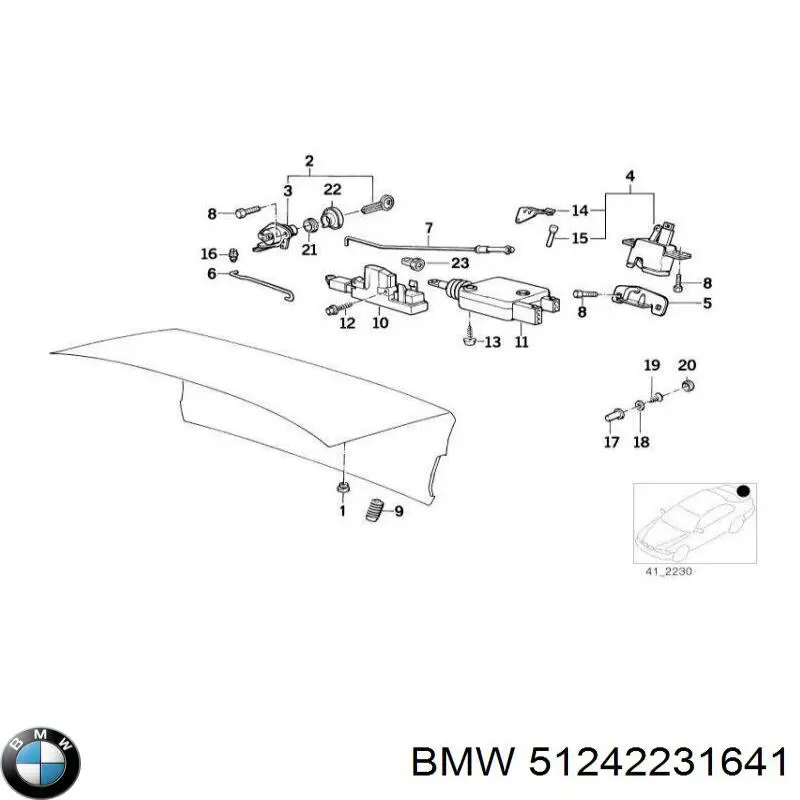  51242231641 BMW