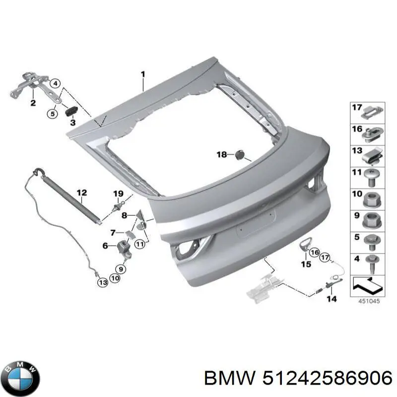  BMW 51247342900 цена, от 43.70 USD