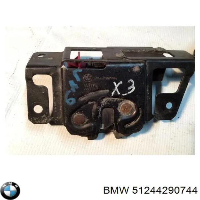 51248229176 BMW замок крышки багажника (двери 3/5-й задней)