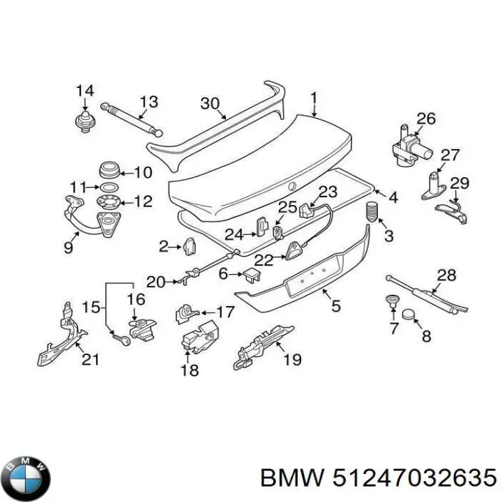  BMW 51247202331 цена, от 36.74 USD