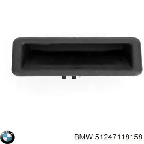 Ручка крышки багажника (двери 3/5-й задней) наружная 51247118158 BMW