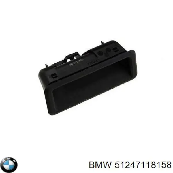 Manecilla de puerta de maletero exterior 51247118158 BMW