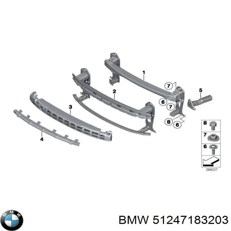 Купить 51247183203 BMW 