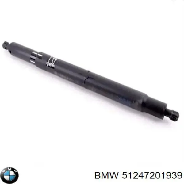 51247201939 BMW amortecedor de tampa de porta-malas (de 3ª/5ª porta traseira)