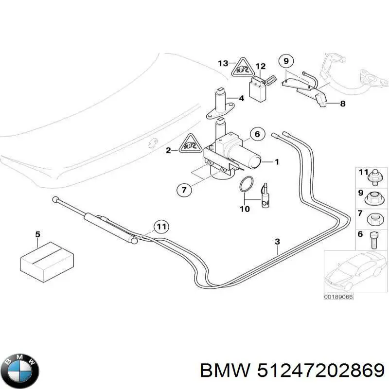 Купить 51247202869 BMW 