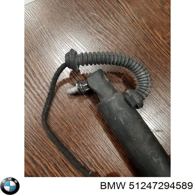 51247294589 BMW amortecedor de tampa de porta-malas (de 3ª/5ª porta traseira)