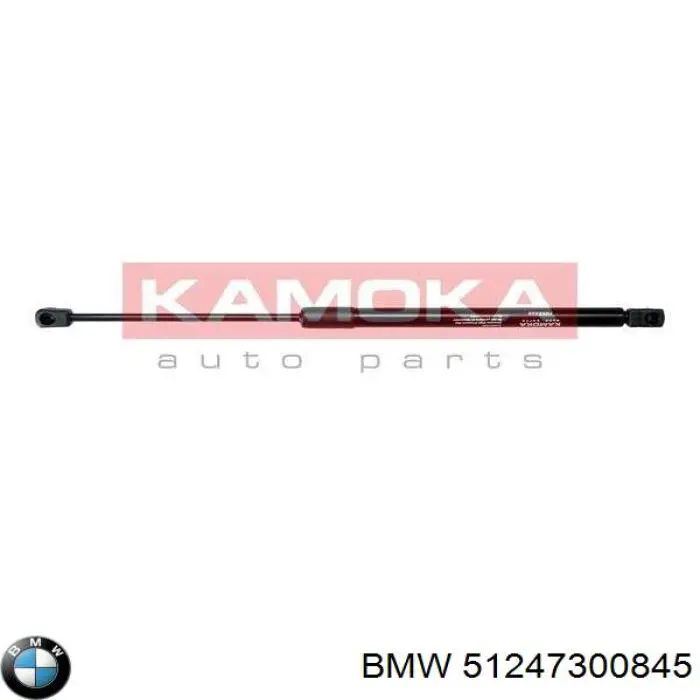 51247300845 BMW amortecedor de tampa de porta-malas (de 3ª/5ª porta traseira)