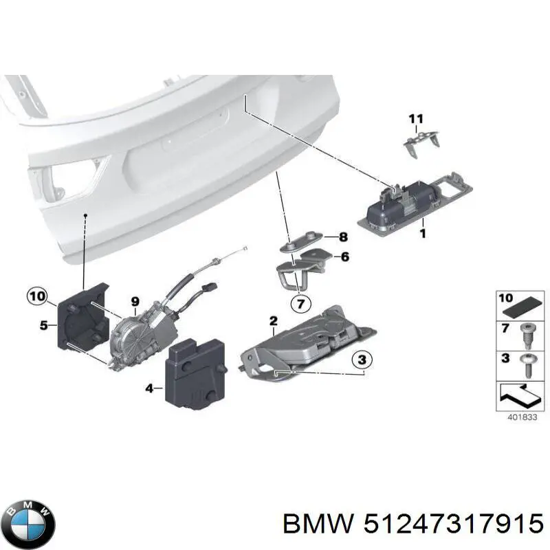  BMW 51247317915 цена, от 10.10 USD