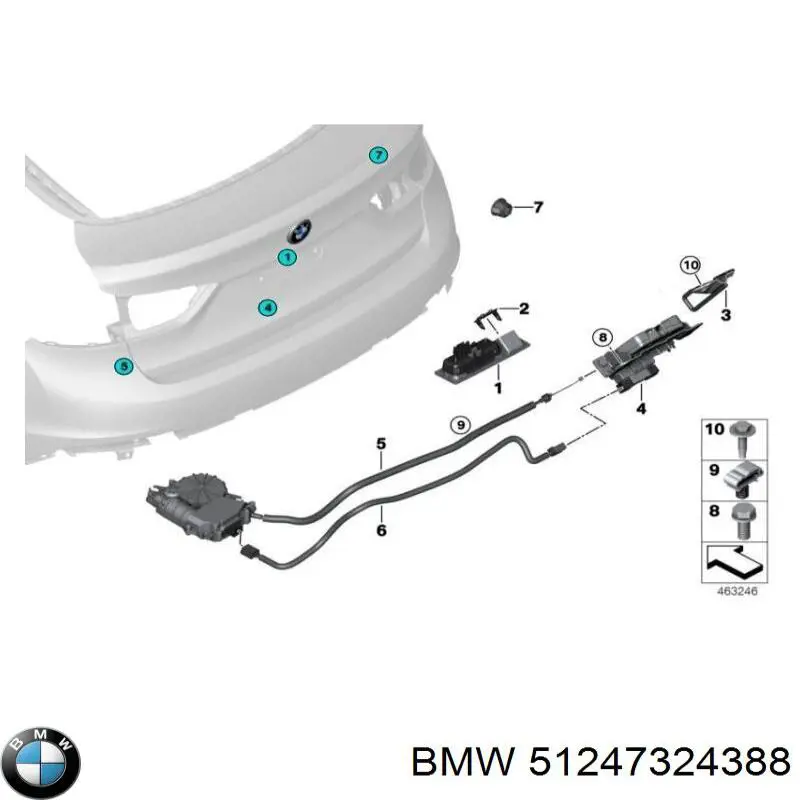  51247324388 BMW