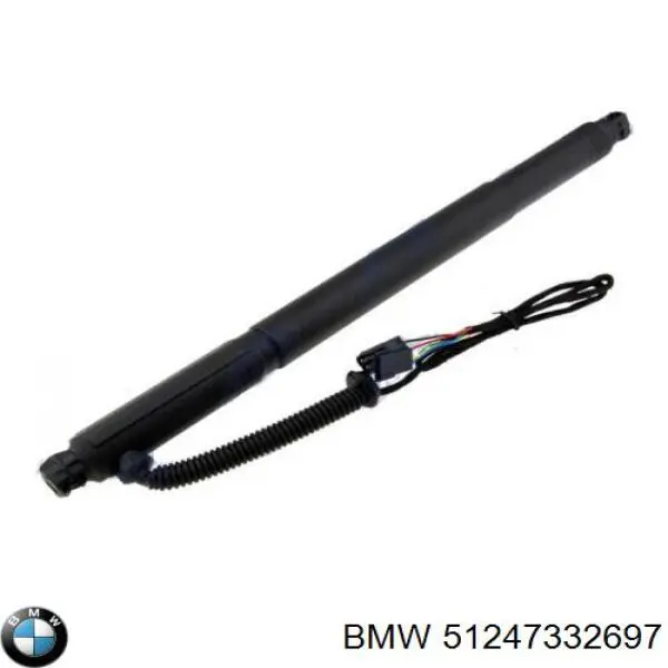 51247332697 BMW amortecedor de tampa de porta-malas (de 3ª/5ª porta traseira)