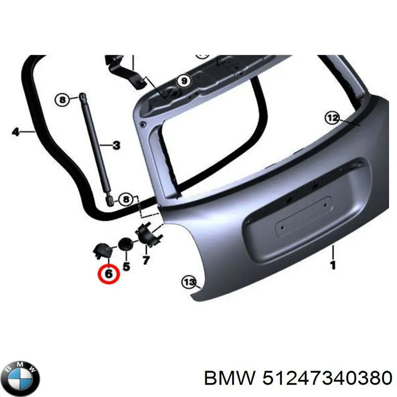  BMW 51247340380 цена, от 5.70 USD