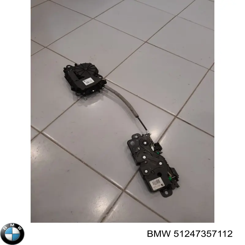 51247357112 BMW Fecho de tampa de porta-malas (de 3ª/5ª porta traseira)