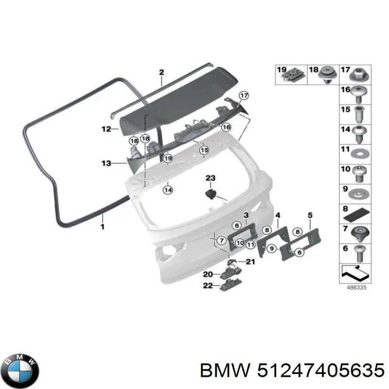 Купить 51247405635 BMW Модуль управления камерой