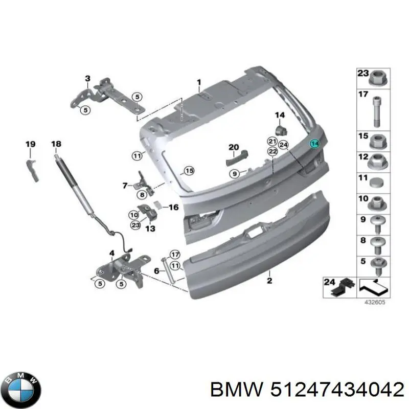 51247434042 BMW 