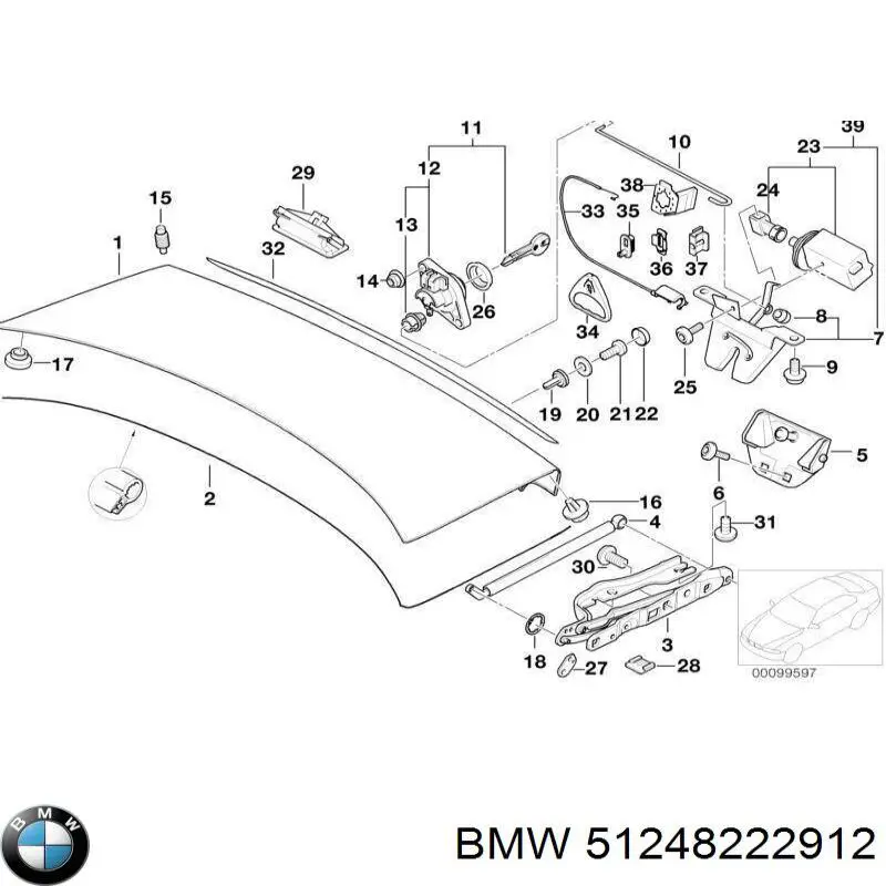  51248222912 BMW