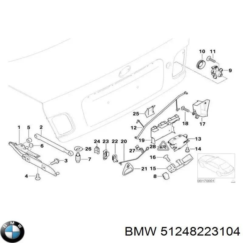  51248223104 BMW