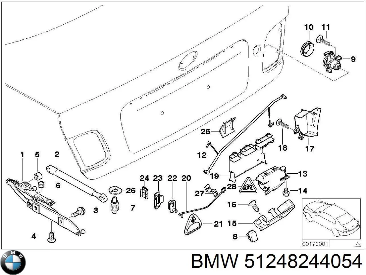  51248244054 BMW