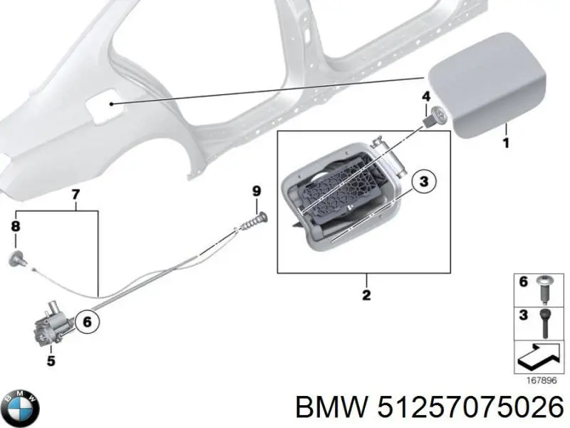  51257075026 BMW