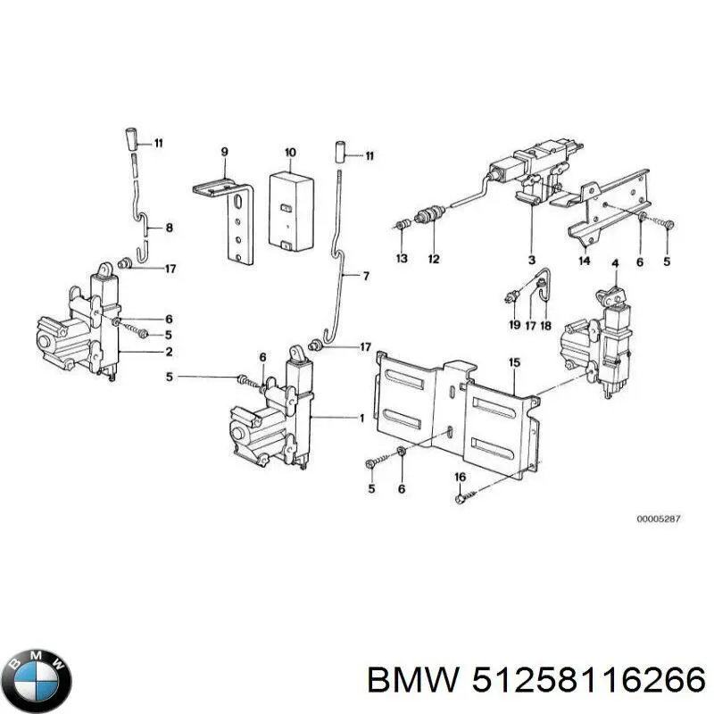  BMW 51258116266 цена, от 12.36 USD