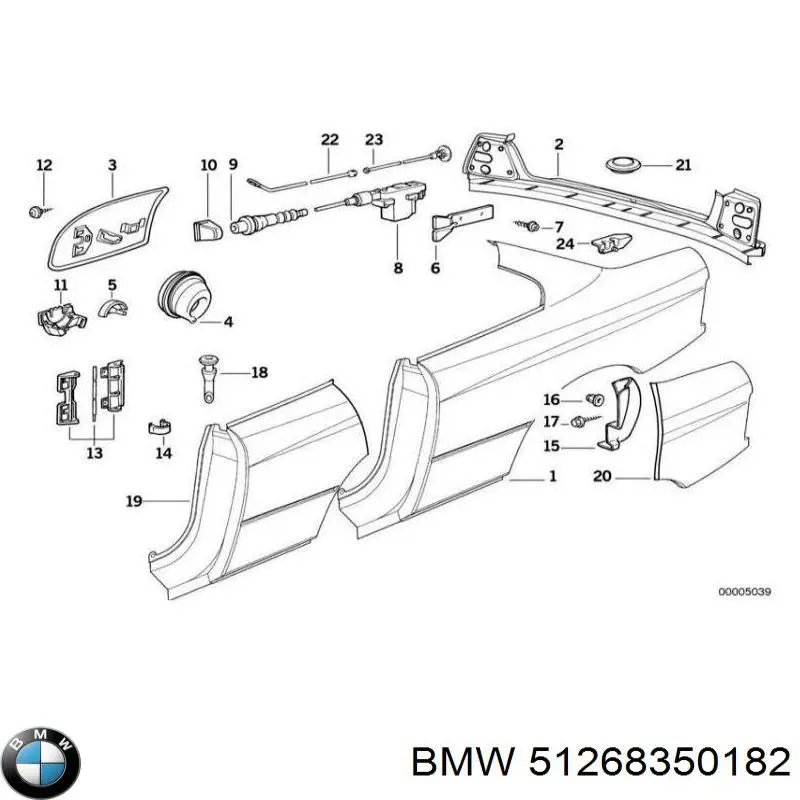 Мотор-привод открытия лючка бака BMW 51268350182 цена, от 9.81 USD