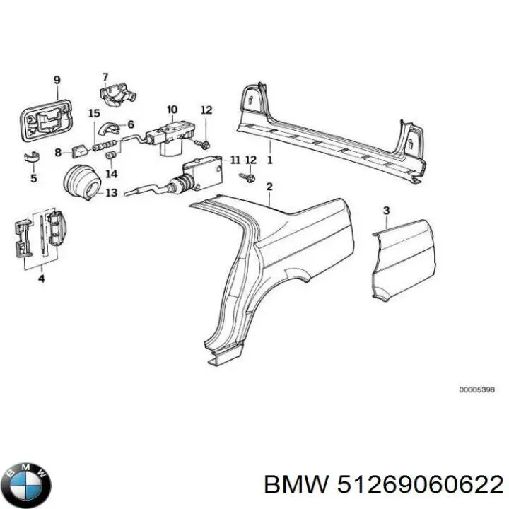  51269060622 BMW