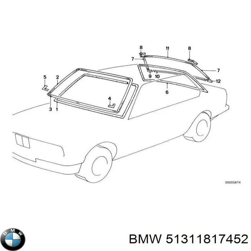 51311817452 BMW 