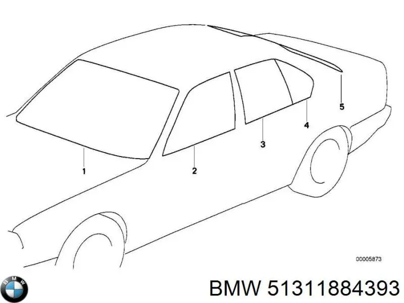 Pára-brisas para BMW 3 (E30)