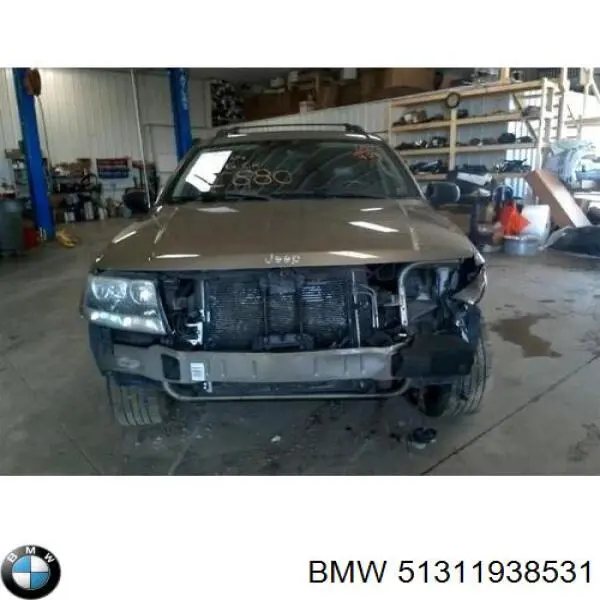 Молдинг ветрового стекла левый BMW 51311938531 цена, от 346.51 USD