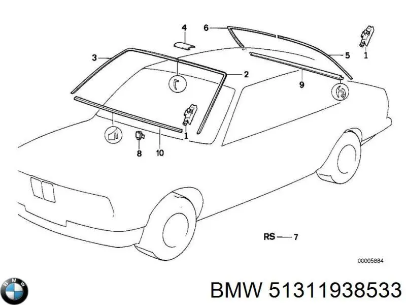  51311938533 BMW