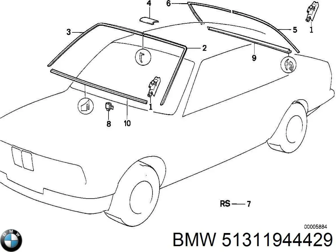  51311944429 BMW