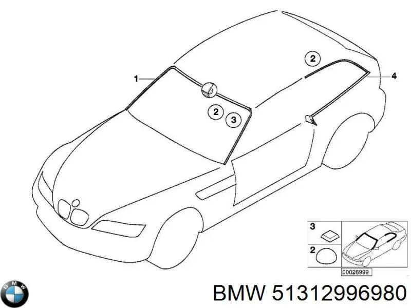  BMW 51312996980 цена, от 4.57 USD