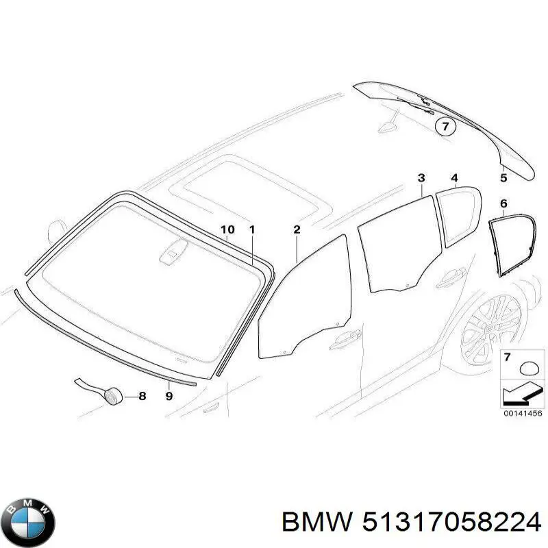  51317058224 BMW