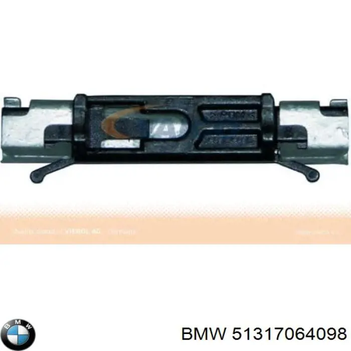 Cápsula (prendedor) de fixação de moldura de pára-brisas para BMW 5 (E61)