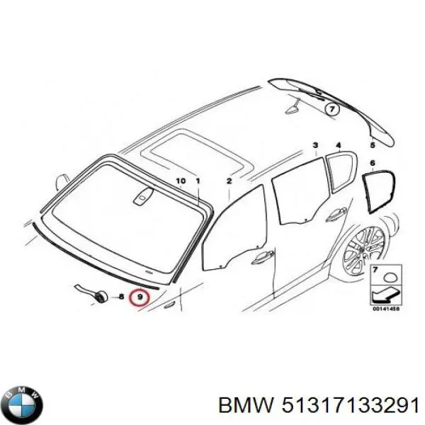  51317133291 BMW