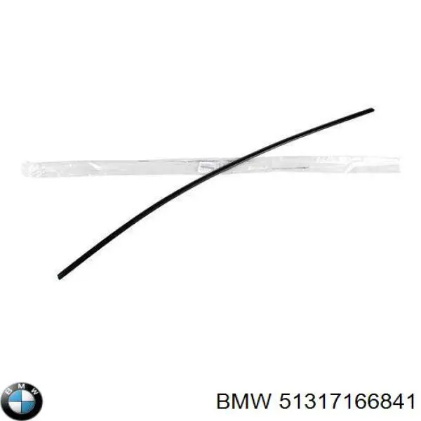 51317166841 BMW moldura superior de pára-brisas