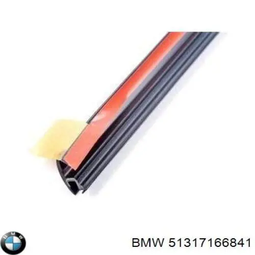 Молдинг лобового стекла верхний 51317166841 BMW