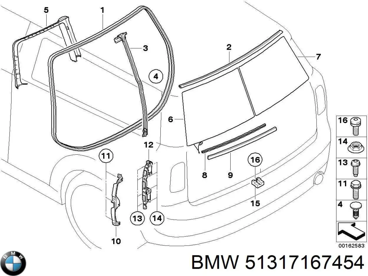 51317167454 BMW 
