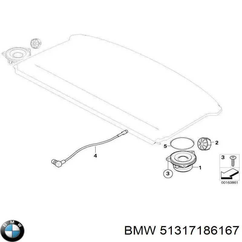  BMW 51317186167 цена, от 3.08 USD