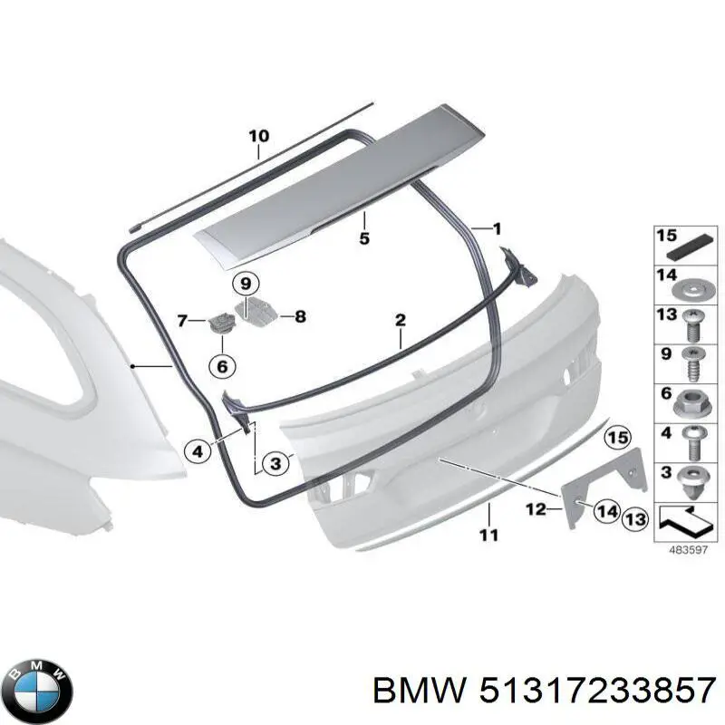 51317233857 BMW 
