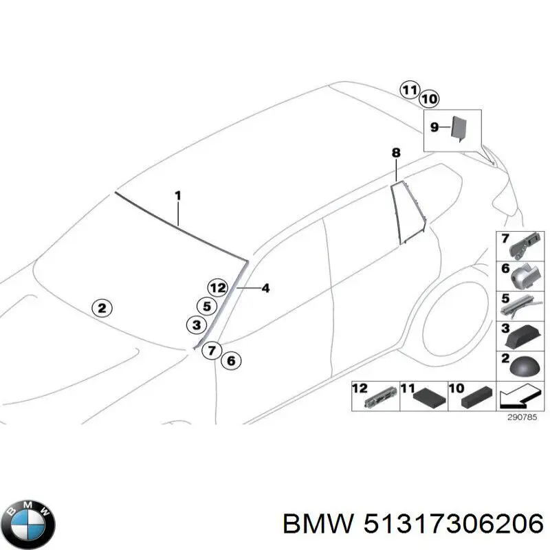  51317306206 BMW