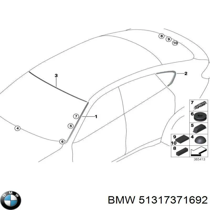 51317292408 BMW 