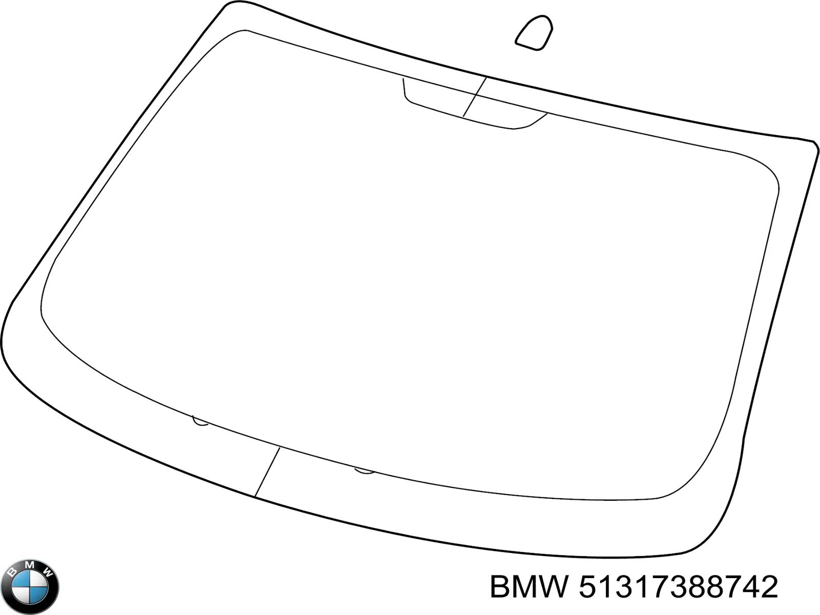 Parabrisas 51317388742 BMW