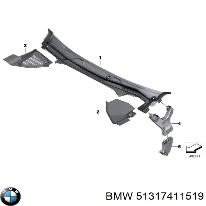 51317411519 BMW 