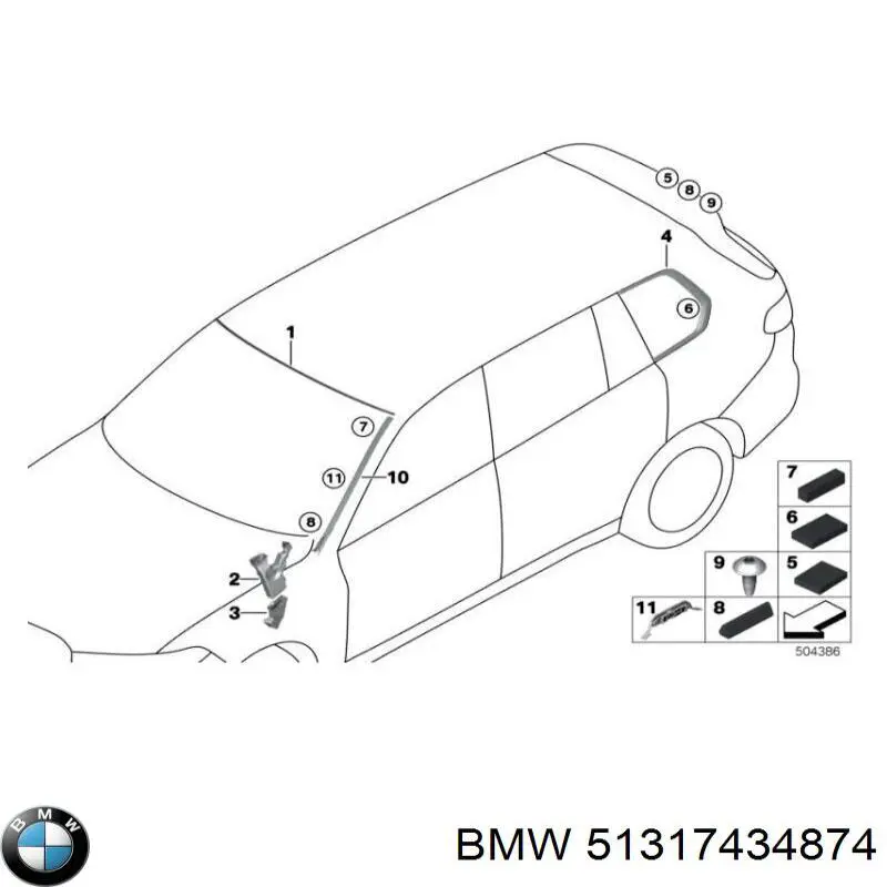 51317434874 BMW 