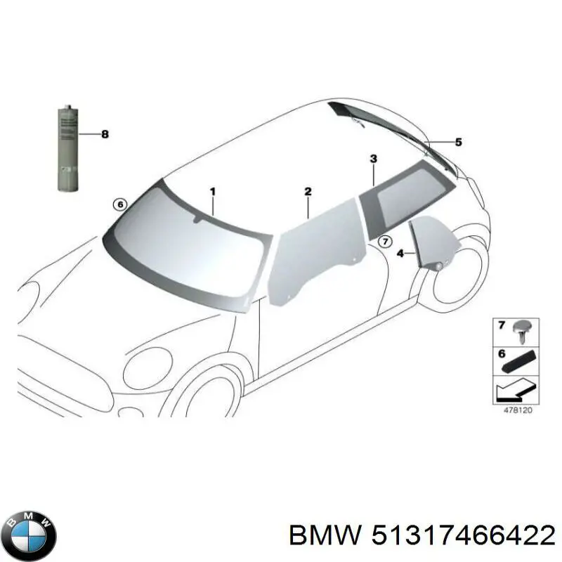 51317466422 BMW 