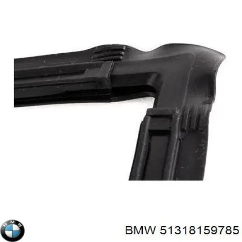 Moldura de luneta trasera superior 51318159785 BMW