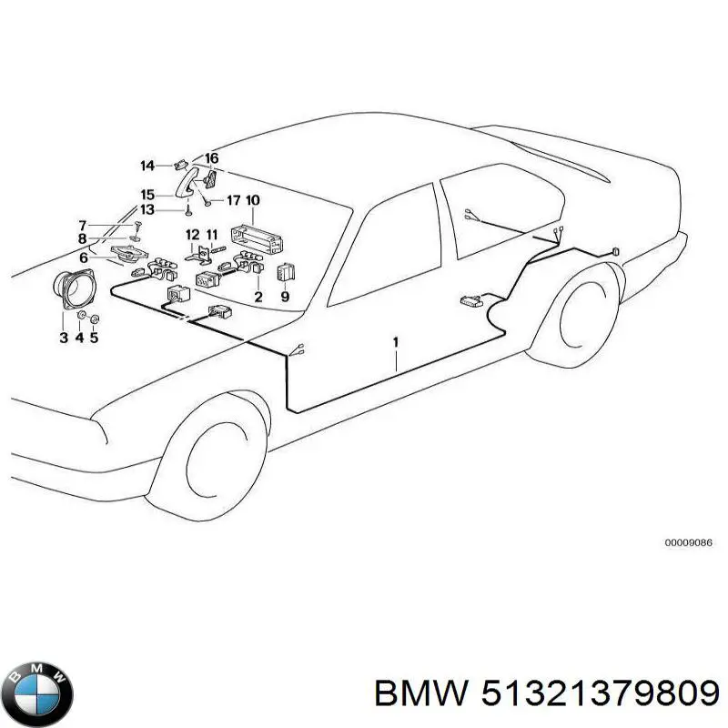 BMW 51321379809 цена, от 2.74 USD