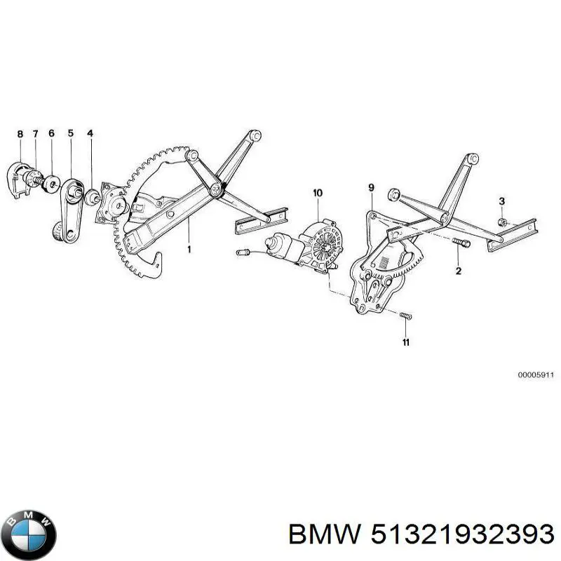  51321932393 BMW