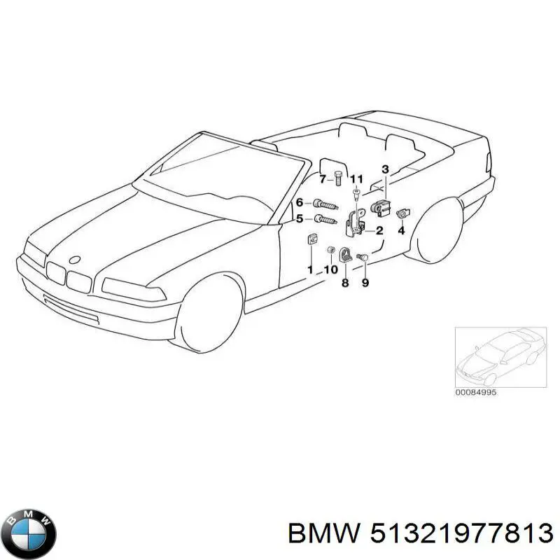 Купить 51321977813 BMW 